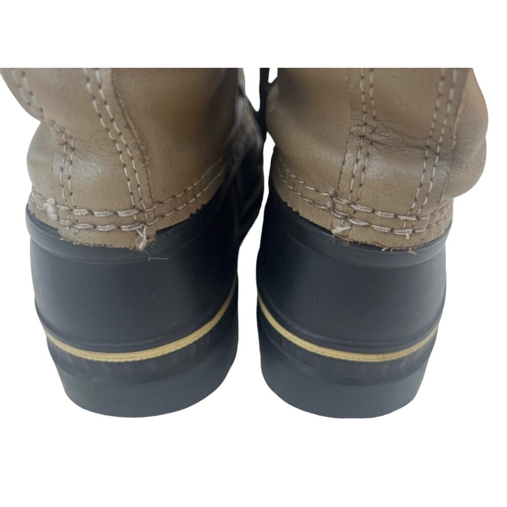 Sorel Women's size 6 Winter Boots - Waterproof Tan & Brown w/ Wool Inser… - Picture 8 of 16